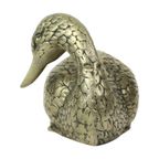 Eenden Beeld Verzilverd Messing Mauro Manetti Stijl Sculptuur thumbnail 8