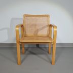 Beech Wood And Webbing Side Chair By Olivo Pietro, Italy, 1970s thumbnail 16