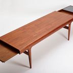 Extendable Coffee Table Designed By Johannes Andersen For Uldum Møbelfabrik, Denmark 1960’S. thumbnail 5