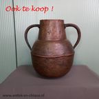 Schitterende 19E Eeuwse Koperen Gehamerde Appelketel thumbnail 12