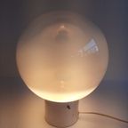 Space Age Large Spherical Glass Table Lamp thumbnail 6