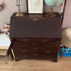 Antieke Secretaire Kast – Uitklapbaar Bureau (93x104x51 Cm) thumbnail 2