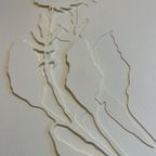 Jessica Toliver, Gewohnlicher Wundklee, Signed Paper-cutting Is One Of Only 50 Limited-edition thumbnail 6