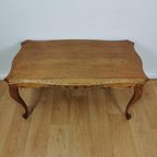 Vintage Brocante Queen Ann Salontafel Koffietafel 401 thumbnail 6