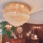 Xl Plafond Ceiling Light Made In 1970 Novaresi Italy thumbnail 2