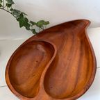 Mid Century Teak Houten Serveerschaal thumbnail 7