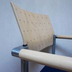 5 X Postmoderne Memphis Stijl Armstoelen/ Vergaderstoelen Door Arge2 Voor Wiesner Hager, 1980S thumbnail 16
