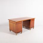 Monumental Danish Modern Executive Desk, 1950’s thumbnail 2
