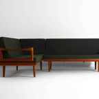 Tove & Edvard Kindt-larsen Deense Mid-century Modulaire Hoekbank thumbnail 6