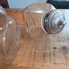 Set Vintage Glazen Voorraadpotten thumbnail 4