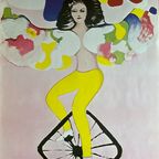 Maciej Urbaniec (1925-2004), Circus Acrobat On A Unicycle, thumbnail 11