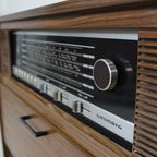 Vintage Gründig Muziekmeubel, Radiokast thumbnail 3