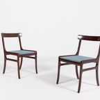 Ole Wanscher Dinning Chairs ‘Rungstedlund’ By Poul Jeppesen Møbelfabrik, 1950’S Denmark thumbnail 4