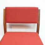 Set Van 4 Vintage Stoelen Pastoe Sa07 Rood thumbnail 8