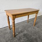 Vintage Houten Console Tafel / Sidetable / Bijzettafel thumbnail 9