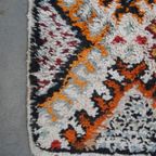 Handgeknoopt Subtiel Vintage Vloerkleed Met Mooie Kleuren 162x81cm thumbnail 8