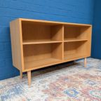 Midcentury Eiken Lage Boekenkast, Borge Mogensen thumbnail 9