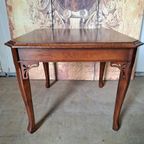 Antieke Bijzettafel, Plantentafel, Salontafel thumbnail 3