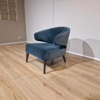 Minotti Aston Fauteuil - Stoel - Groen - Velvet - Design thumbnail 4