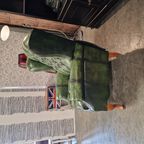 Chesterfield Lazychester Relaxfauteuil (m) - Antiek Limoen Groen Met Knopenzit thumbnail 7
