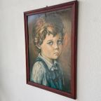Vintage Print Jaren 70 Huilende Jongen Kind thumbnail 14