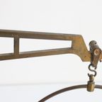 Eiffel Style Castiron And Brass Pharmancy Balance, 1900S thumbnail 11