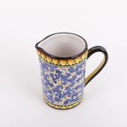 Italian Art Pottery Set From Caltagirone, 1980’s Sicily thumbnail 4