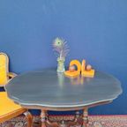 Vintage Kleine Eettafel, Dinertable, 2 Persoons Tafel thumbnail 9