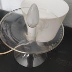 Vintage Tafellamp Ikea Lampen Wit Transparant thumbnail 7
