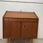 Vintage Kast / Secretaire / Bureau thumbnail 12