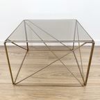 Super Zeldzame Mid Century Isocele Side Table Ontworpen Door Max Sauze, Franse Architecturale Salont thumbnail 7