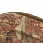 Antieke Gebombeerde Nachtkast Marmer Louis Xv Eind 19De Eeuw thumbnail 3