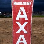 Emaille Bord Margarine Axa Uit De 30'R Jaren. thumbnail 9