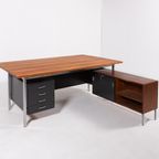 Executive Desk By Herbert Hirche For Holzäpfel, 1950’s Germany thumbnail 2