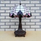 Tiffany Lamp Met Roze thumbnail 4