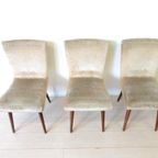 4 X Retro Vintage Stoel Eetkamerstoel Jaren 60 Stoelen thumbnail 4