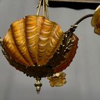Kroonluchter In Art Nouveau-Stijl. thumbnail 3