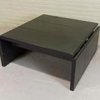 Vintage Leolux Houten Salontafel, Design Harry De Groot thumbnail 4