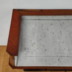 Vintage Frans Dressoir Commode Ladekast Met Marmer Blad 505 thumbnail 12