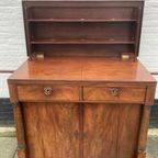 Antiek Mahonie Dressoir/ Buffet Met Veel Mogelijkheden Zie De Omschrijving En Foto'S thumbnail 4