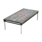 Vintage Abstracte Keramische Tegeltafel Belarti Adri Design 93Cm thumbnail 4