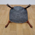Brocante Vintage Franse Louis Xv Stoeltje, Fauteuil 103 thumbnail 13