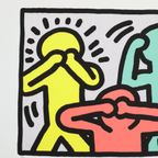 Offset Litho Naar Keith Haring See No Hear No Speak No Evil 89/150 thumbnail 7