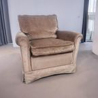 Vintage Taupekleurige Eenzit / Fauteuil / Clubzetel thumbnail 3