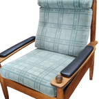 Mid Century Eiken Lounge Fauteuil 1960s thumbnail 5