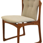 Set 4 Vamdrup Vintage Stoelen Deens Reupholstered thumbnail 7