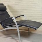 Vintage Interprofil 'pax' Design Leren Recliner Fauteuil thumbnail 10