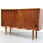 Vintage Deens Dressoir Schuifdeuren Palissander thumbnail 2