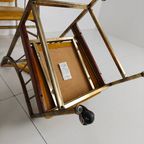 Unieke Set Eetkamer- En Loungestoelen In Mid-Century Stijl – Verguld, Gemaakt Tussen 1940-1948 thumbnail 14