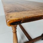 Franse Antieke Eettafel thumbnail 11